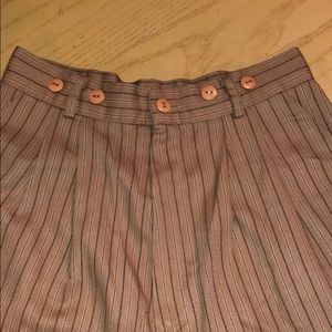 stunning tan high rise trousers